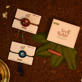 Madhu & Neel Nazar Battu 2 Seed Rakhis Basic Hamper