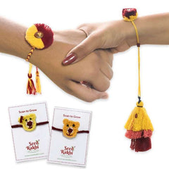 Eco Friendly Seed Rakhi Set Of 4