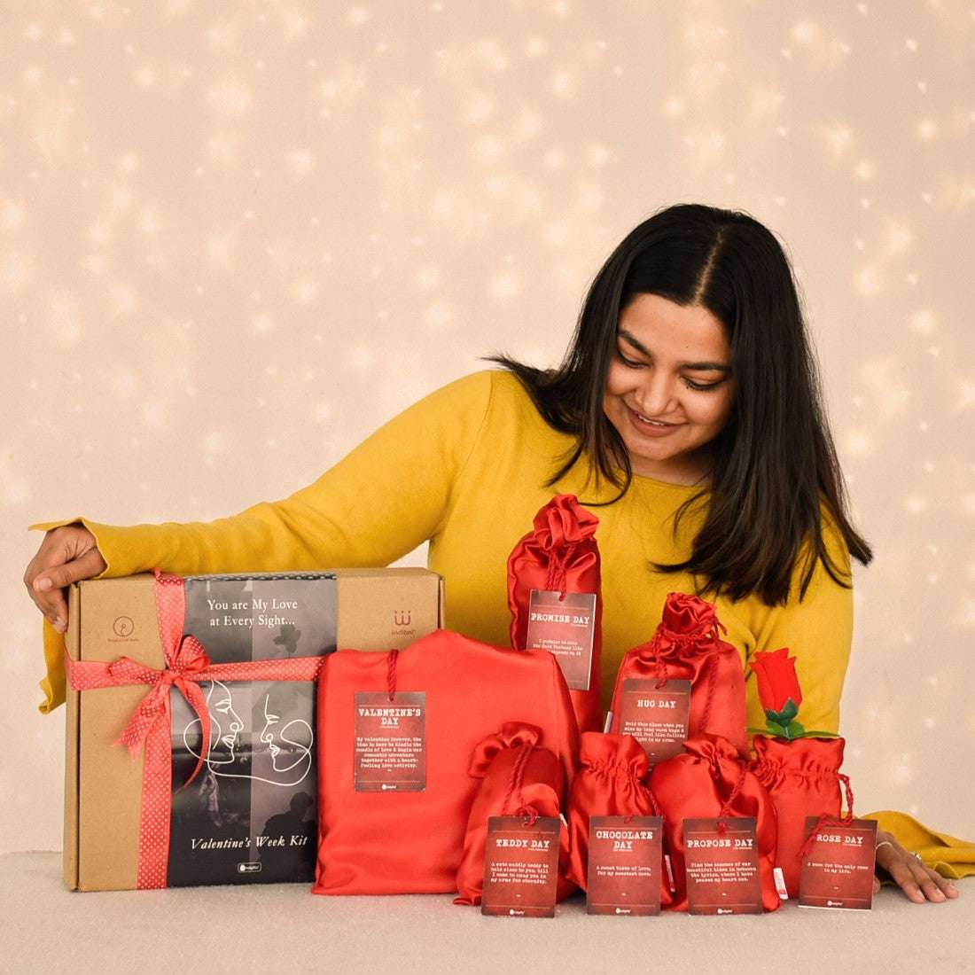 Customised 7-in-One Valentine’s Day Gift Hamper for Women