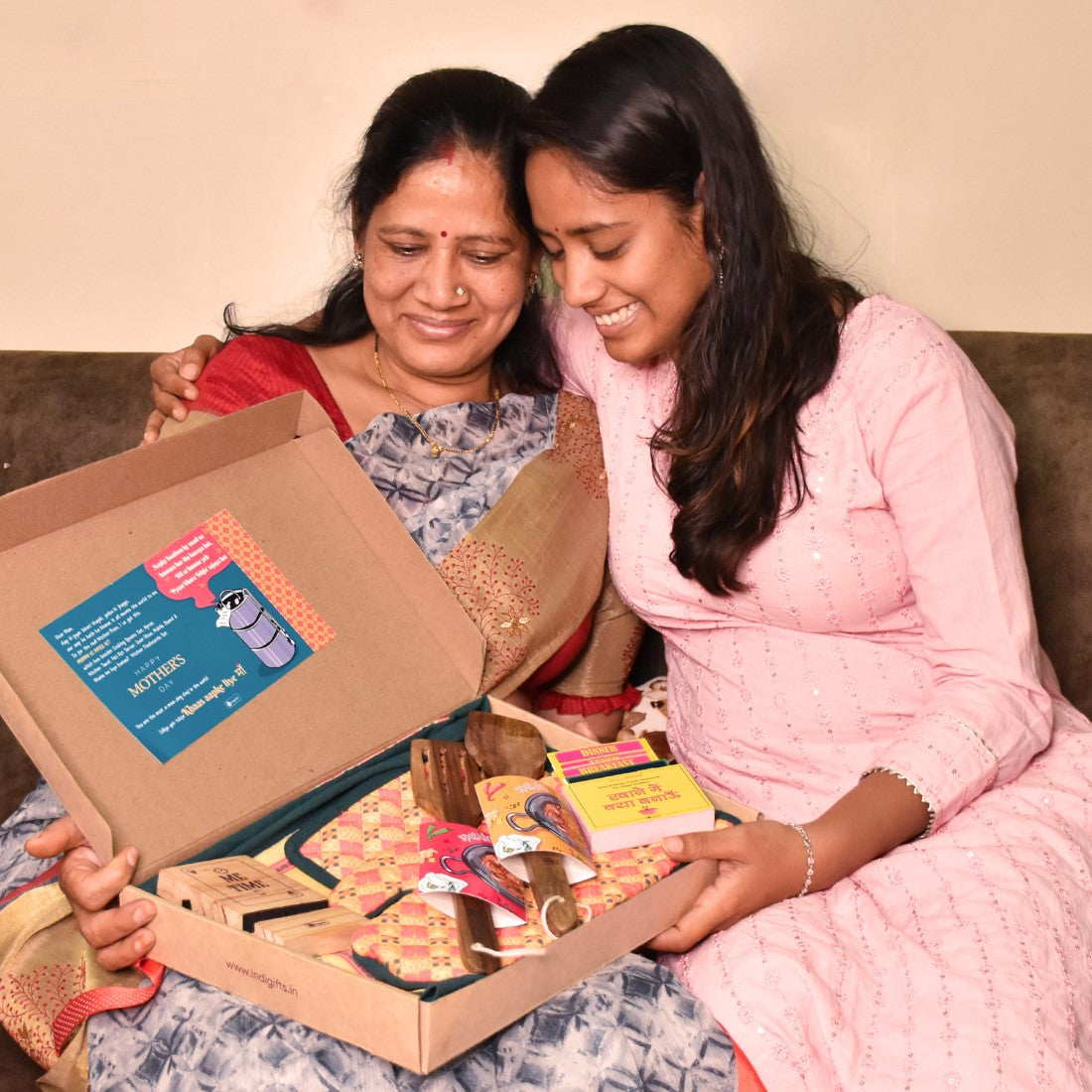 Customized Green Mummy da Dhaba Rasoi Kit - Best Gift for Mom