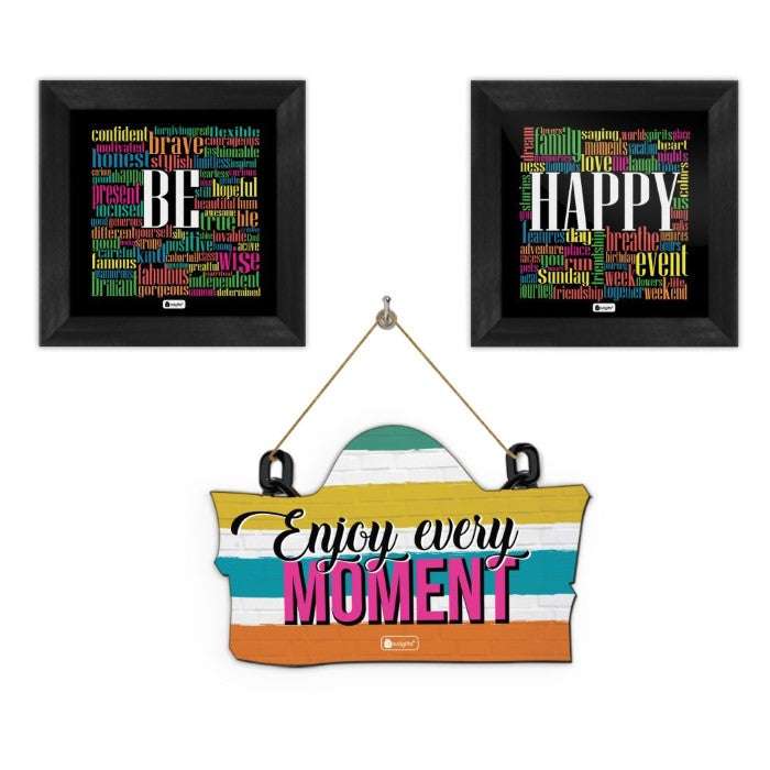 Poster Frame for Wall Unique Quotes Printed Poster Frame For Home Decoration