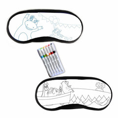 DIY Balloon Eye Mask & Colour