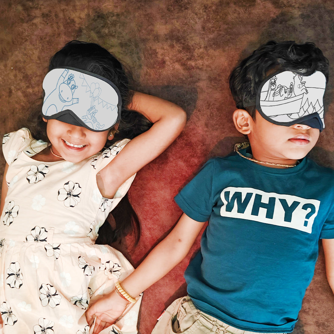 DIY Balloon Eye Mask & Colour