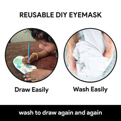 DIY Balloon Eye Mask & Colour