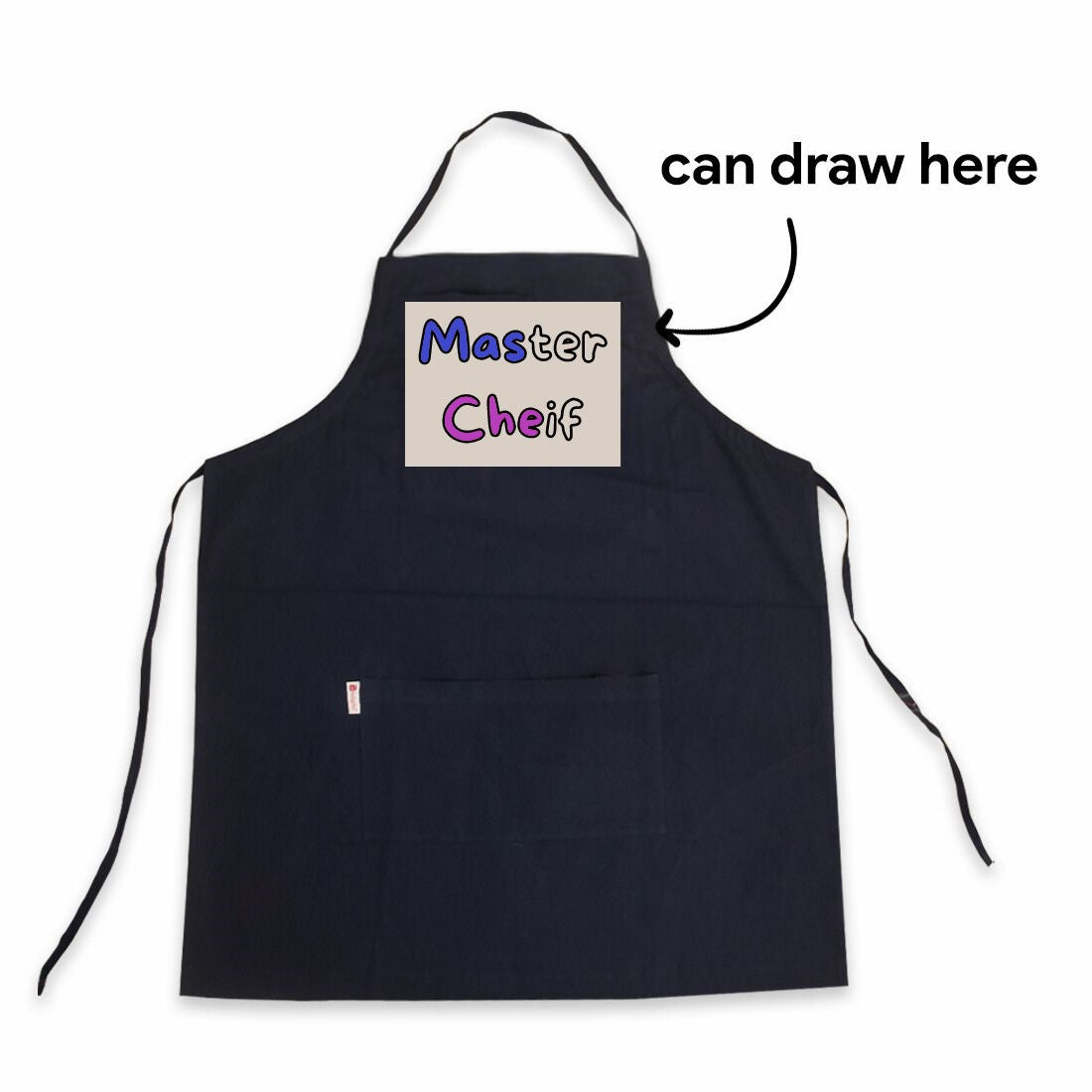 Reusable DIY Apron & Colour Set