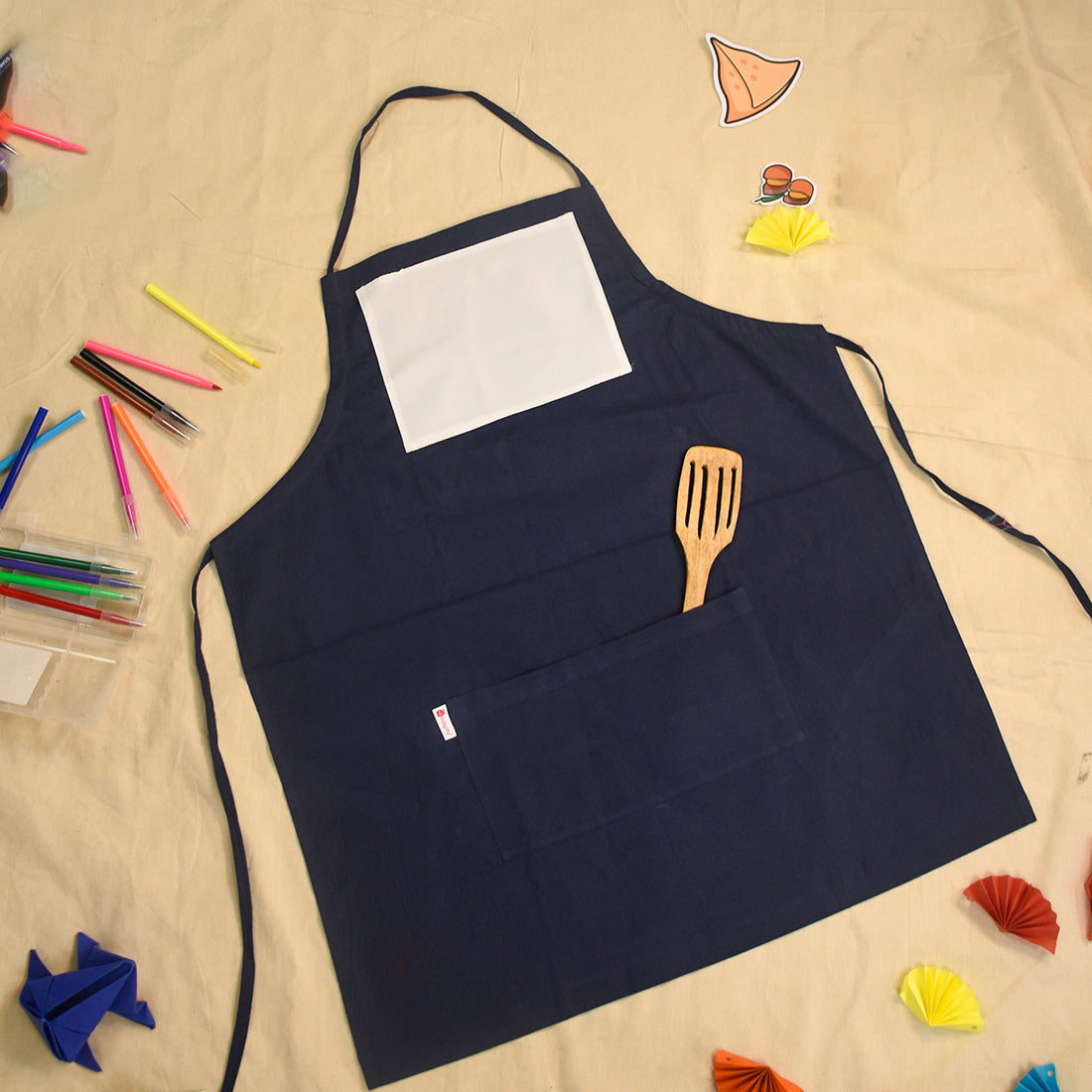 Reusable DIY Apron & Colour Set