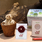Madhu Seed Rakhi and Planter Gift Hamper