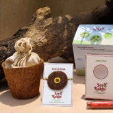 Matti Seed Rakhi with Planter Gift Hamper