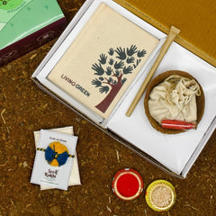 Wind Plantable Seed Rakhi with Planter and Diary