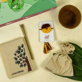 Saanjh Seed Rakhi, Planter and Notepad Gift Hamper