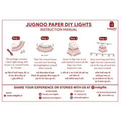 Wall Hanging DIY Diwali Lights with Sweet Greet Box of Cookies