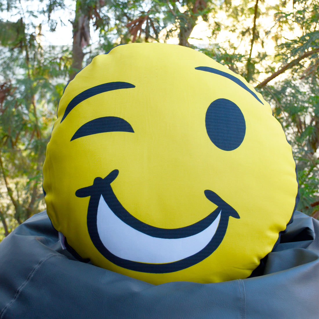 Smile Shape Cushion - Discovering India