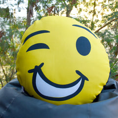 Smile Shape Cushion - Discovering India