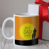 Best Dad Ever Coffee Mug (Orange)