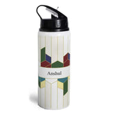 Indigifts Customised Aluminium Sipper Water Bottle (750ml): Love-themed Gift for Office and Valentine's