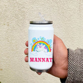 Unicorn Customized Steel Sipper Can 350 Ml for Kids