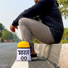 Mile Stone And Auto Shape Cushions - Discovering India