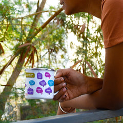 Gali Cricket Quotes Printed Enamel Mug - 250 ML