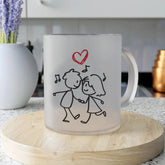 You Belong With Me White Coffee Mug - Perfect Gift For Him/Her, Boyfriend/Girlfriend