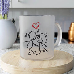 You Belong With Me White Coffee Mug - Perfect Gift For Him/Her, Boyfriend/Girlfriend