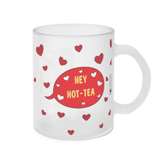 Red Hearts Printed White Coffee Mug - Perfect Gift for Him/Her, Boyfriend/Girlfriend