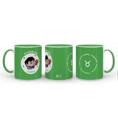 Taurus Zodiac Sign Gift Set Coffee Mug, Coaster, Diary Set Of 3