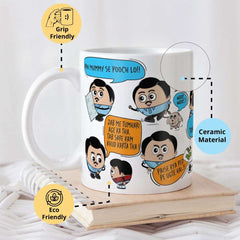 Father's Day, Birthday Gifts for Papa Quote Printed Coffee Mug 325 ml- Coffee Mug Gift for Dad