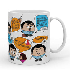 Father's Day, Birthday Gifts for Papa Quote Printed Coffee Mug 325 ml- Coffee Mug Gift for Dad