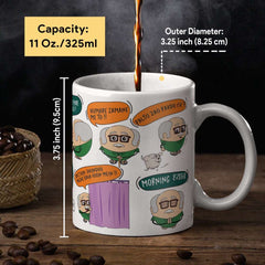 Grandfather Gifts Quote Printed Coffee Mug 325 ml