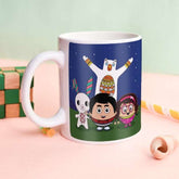 Jungle-Jalebi Fun Kids Coffee Mug, Blue-325 ML