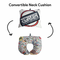 Convertible Rajasthan Neck pillow