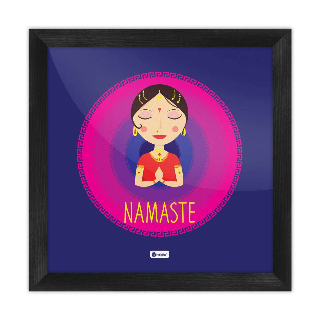 Home Decor Frame Diary Mandala Coloring Book Mukhwas with Cookie Box