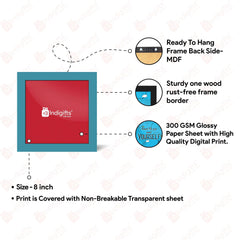 Gujarat - Doodle Print Photo Frame - Discovering India