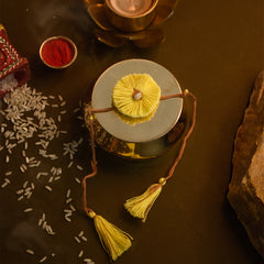 Turai & Amaltash Seeds 2 Seed Rakhis Premium Hamper with Diary & Pen