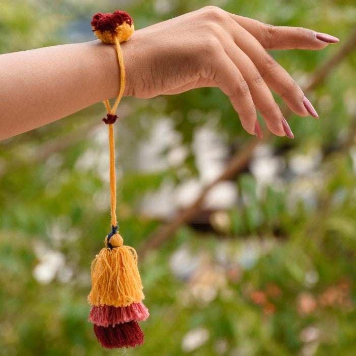 Saanjh & Sanyog Bhaiya Bhabhi Seed Rakhis Premium Hamper With Diary & Pen