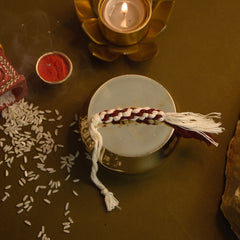 Dhavala & Stuti Bhabiya Bhabhi Seed Rakhis Premium Hamper With Diary & Pen(Set Of 2)