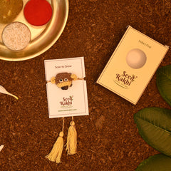 Eco-Friendly Plantable Monkey Shape Seed Rakhi