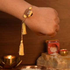 Eco-Friendly Plantable Monkey Shape Seed Rakhi