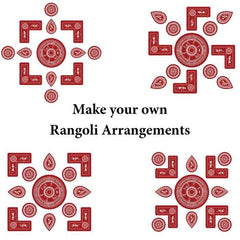 Diwali Hamper with Fairy Lights, Laxmi Ganesh Stand & Rangoli