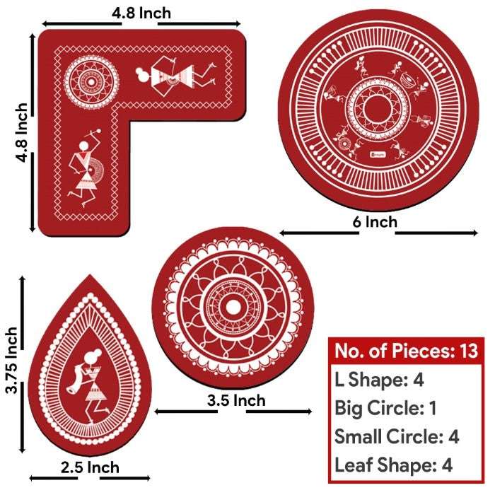 Diwali Gift Box of DIY Lights, Rangoli, and Bunting
