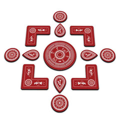 Diwali Hamper with Fairy Lights, Laxmi Ganesh Stand & Rangoli