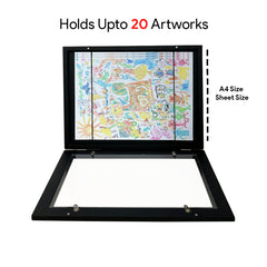 3D Art Storage Frame Wall Hanging For Kid's Drawings