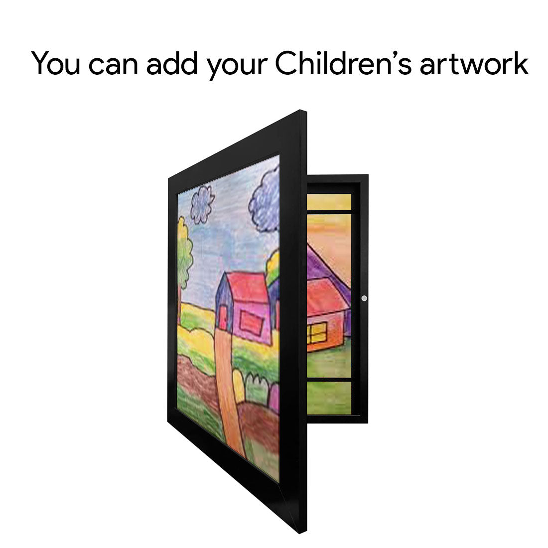 3D Art Storage Frame Wall Hanging For Kid's Drawings