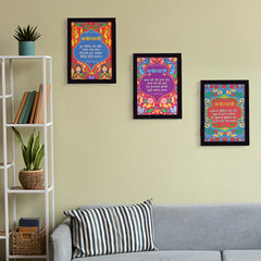 Kabir Doha 3d changeable wall decor poster frames