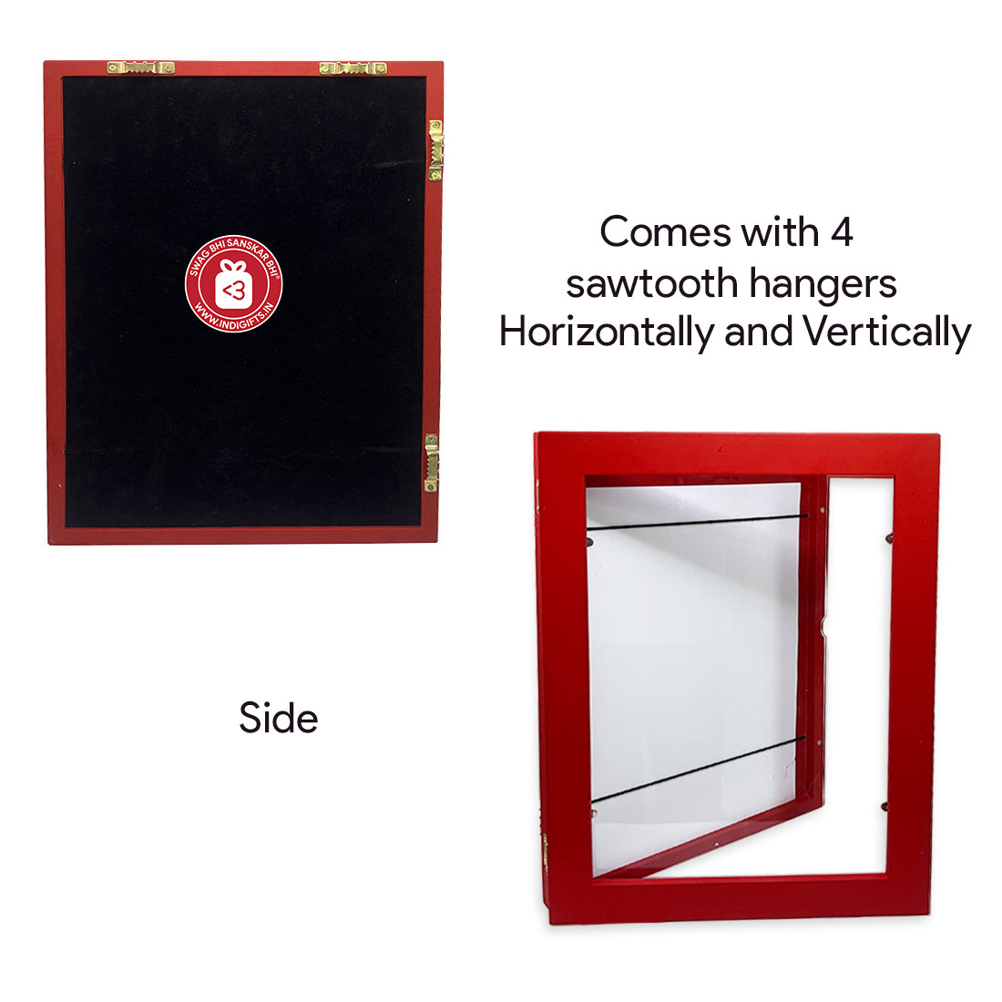 3D Art Storage Frame Wall Hanging For Kid's Drawings