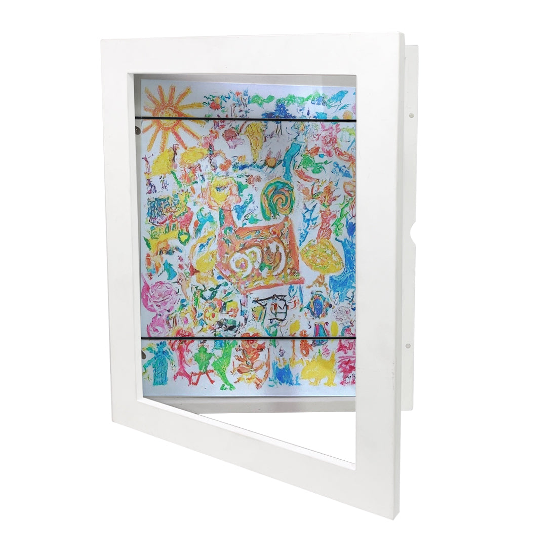 3D Art Storage Frame Wall Hanging For Kid's Drawings