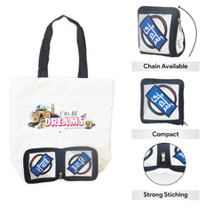 Mumbai Foldable Tote Bag