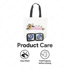 Mumbai Foldable Tote Bag