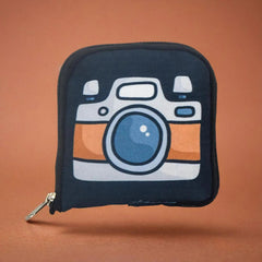 Camera Foldable Tote Bag