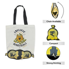 Money Foldable Tote Bag